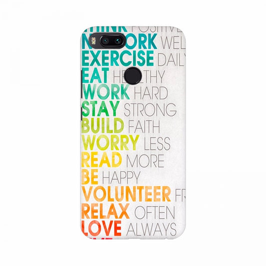 Positive Quotes Wallpaper Mobile Case Cover