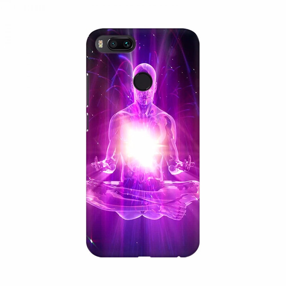 Meditation in Universe Mobile Case Cover