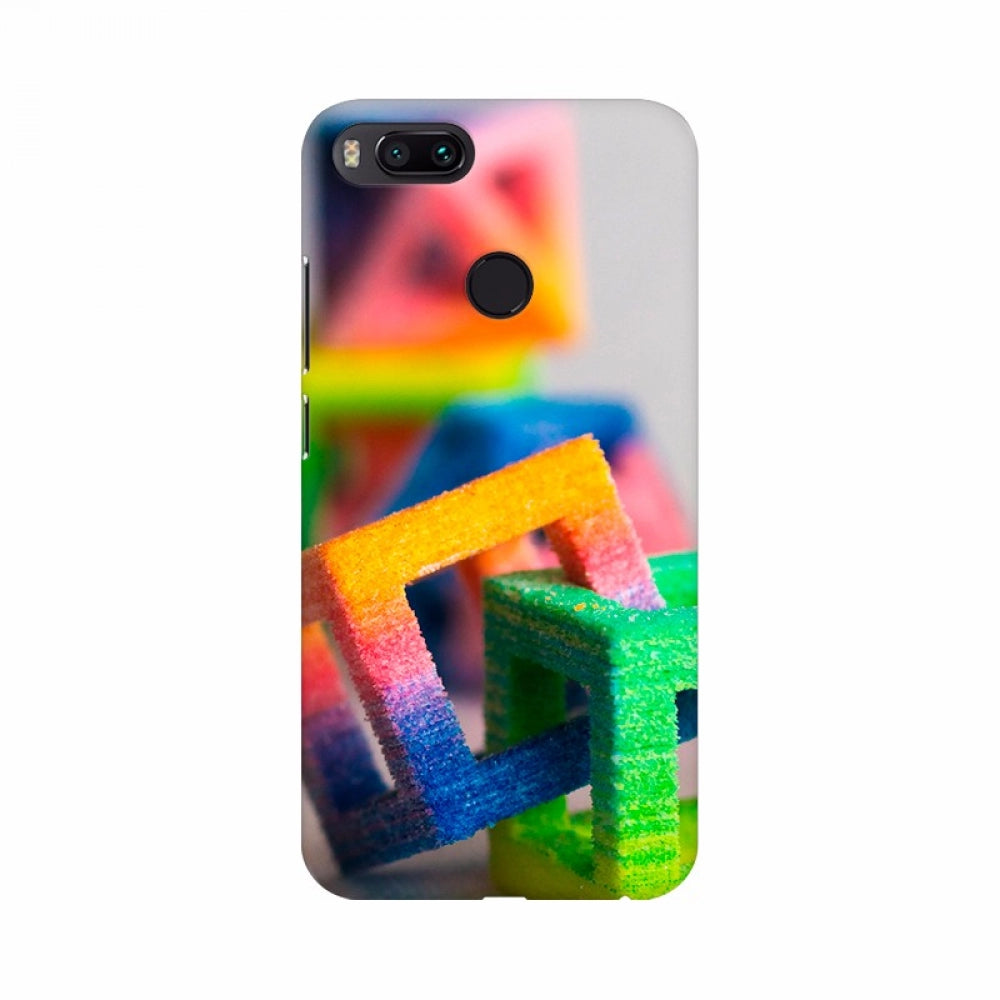 Colorful Set of Cubes Mobile Case Cover