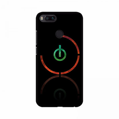 On and Off Power Button Mobile Case Cover