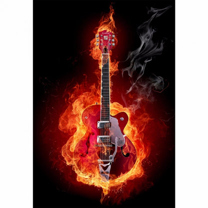 Firing Guitar Mobile Case Cover