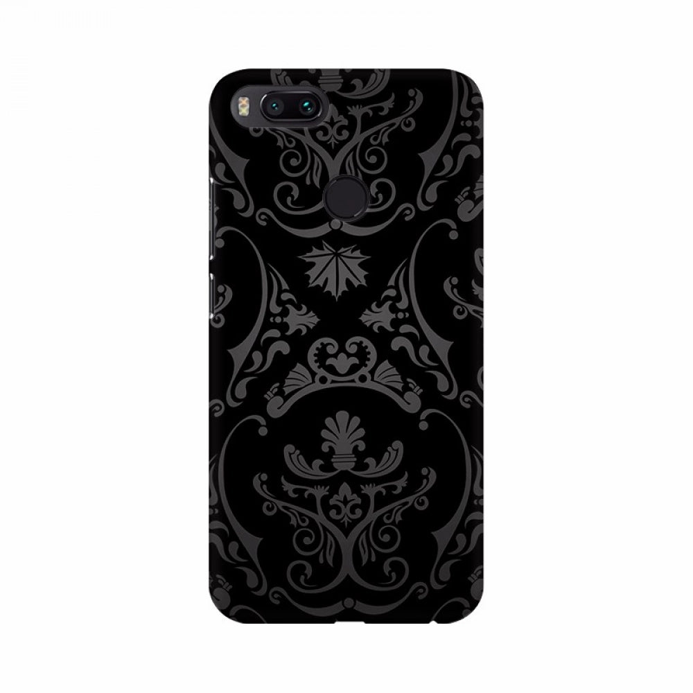 Dark Floral Effect with background Mobile Case Cover