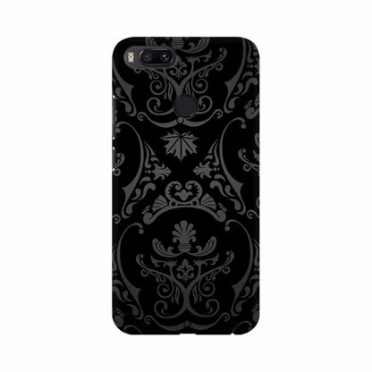 Dark Floral Effect with background Mobile Case Cover