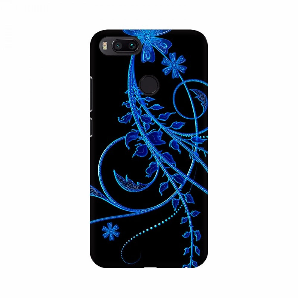 Simple Floral Design Mobile Case Cover