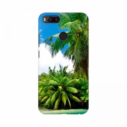 River with Beautiful Coconut Trees Mobile Case Cover