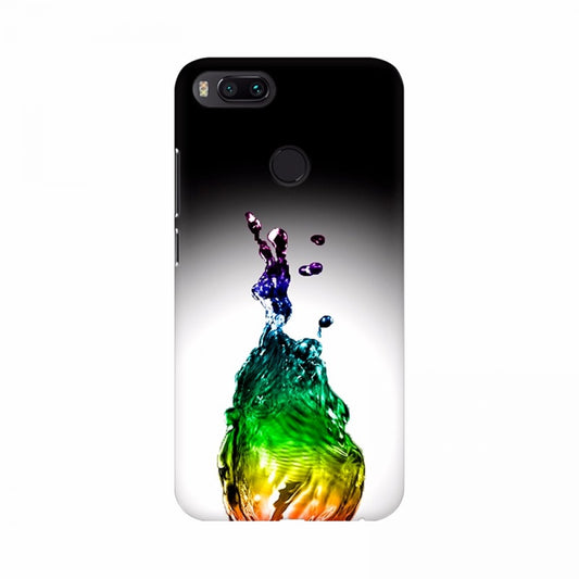 Colorful Digital Flame Mobile Case Cover