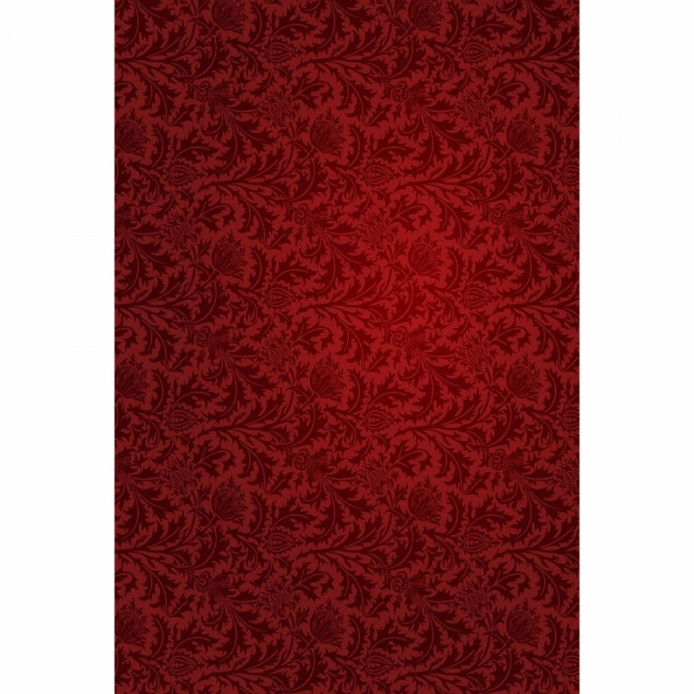 Red Floral wallpaper Mobile Case Cover