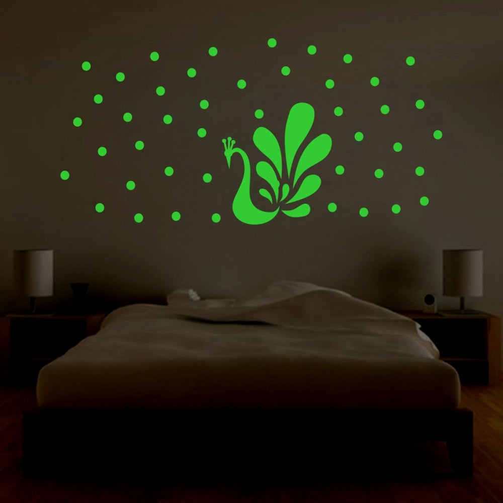 Roneclick Green Radium Wall Sticker