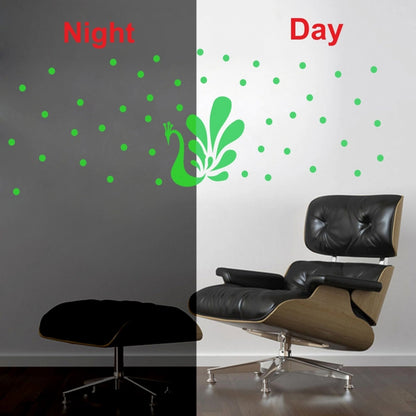 Roneclick Green Radium Wall Sticker