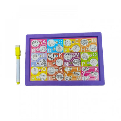 Roneclick Pack Of_2 Childern Mini Cute Little White Board Hanging Message Boarde Graffiti Drawing Board (Color: Assorted)