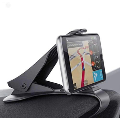 Roneclick Stylish Car Chimti Dashboard Phone Holder Mount Mobile Clip Stand For All Smartphones (Black)