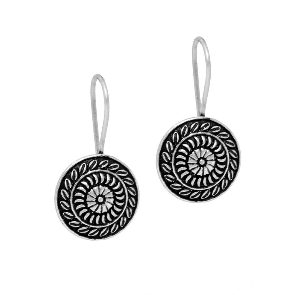 Roneclick Women's Indian Traditional Oxidised Stud Brass Earrings