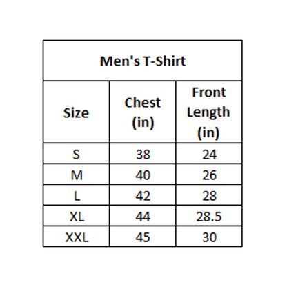 Roneclick Men's Casual Half sleeve Printed Cotton Crew Neck T-shirt (Cream)