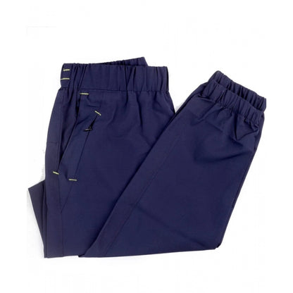 Roneclick Men's Polyster Solid Track Pant-Lower (Navy Blue)