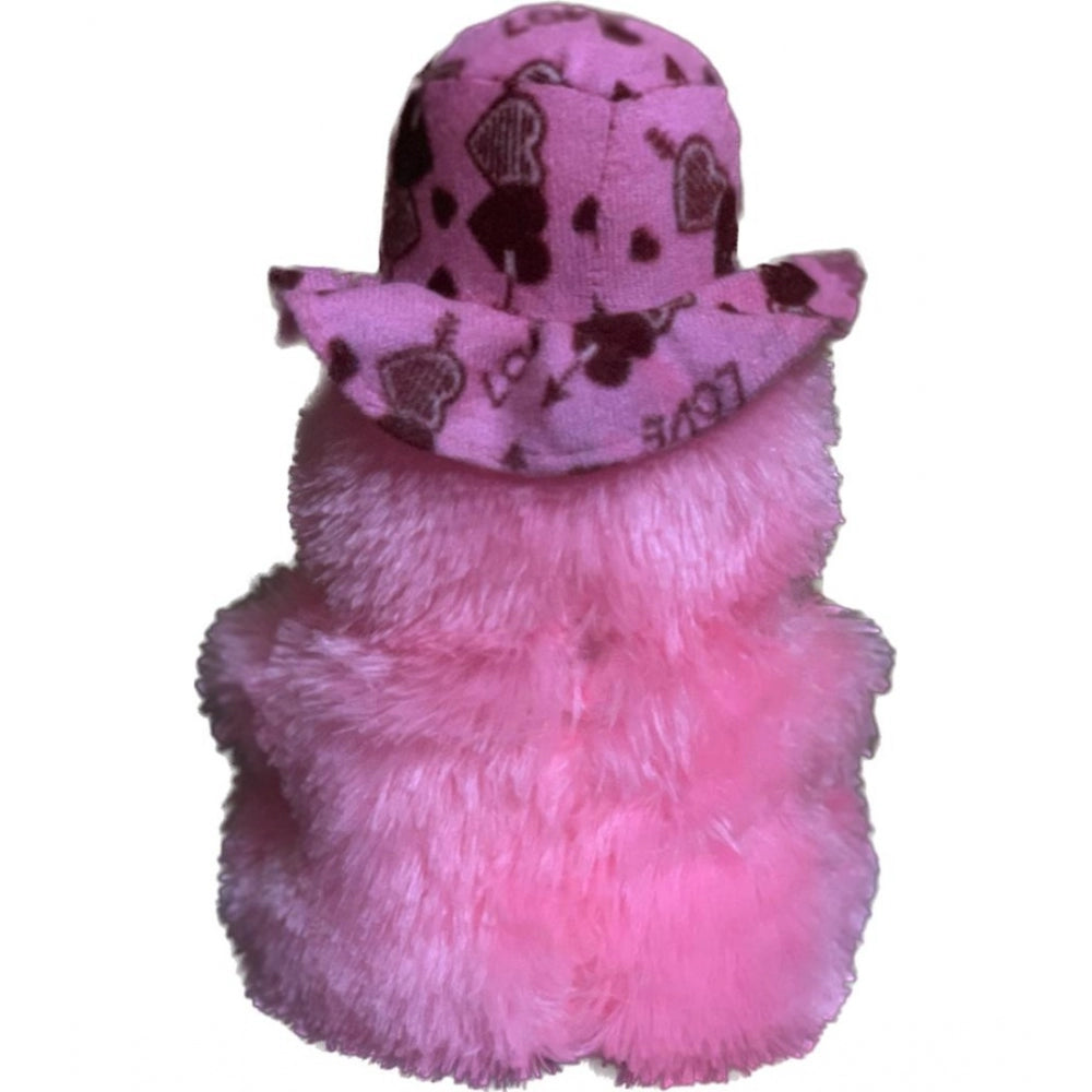 Roneclick Cap Teddy bear (Pink)