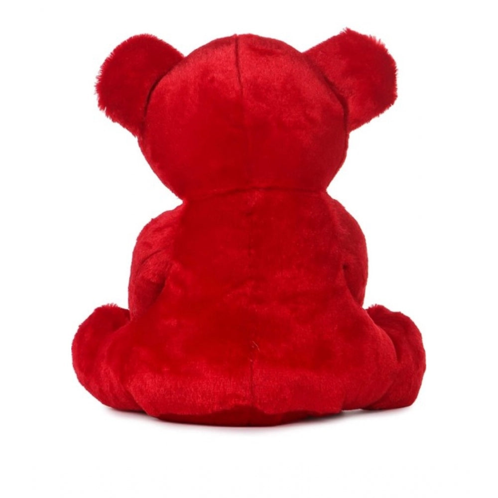 Roneclick Mother And Baby Teddy Bear (Red)