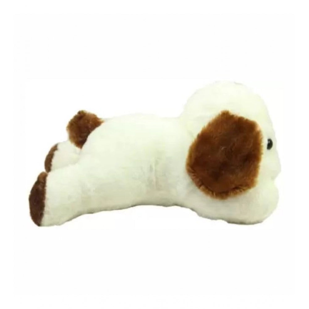 Roneclick Dog Stuffed Plush Animal Toy (White)