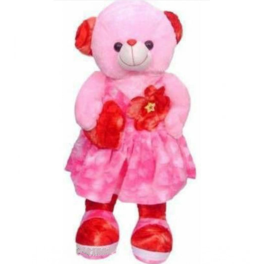 Roneclick Standing Teddy Bear Stuffed Toys (Pink)