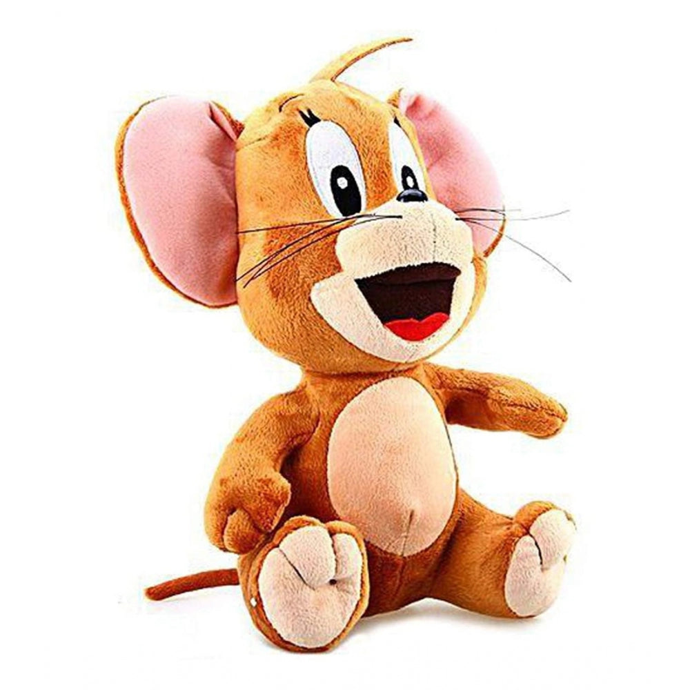 Roneclick Cartoon Character Mouse Animals Stuffed Plush Toy (Brown)