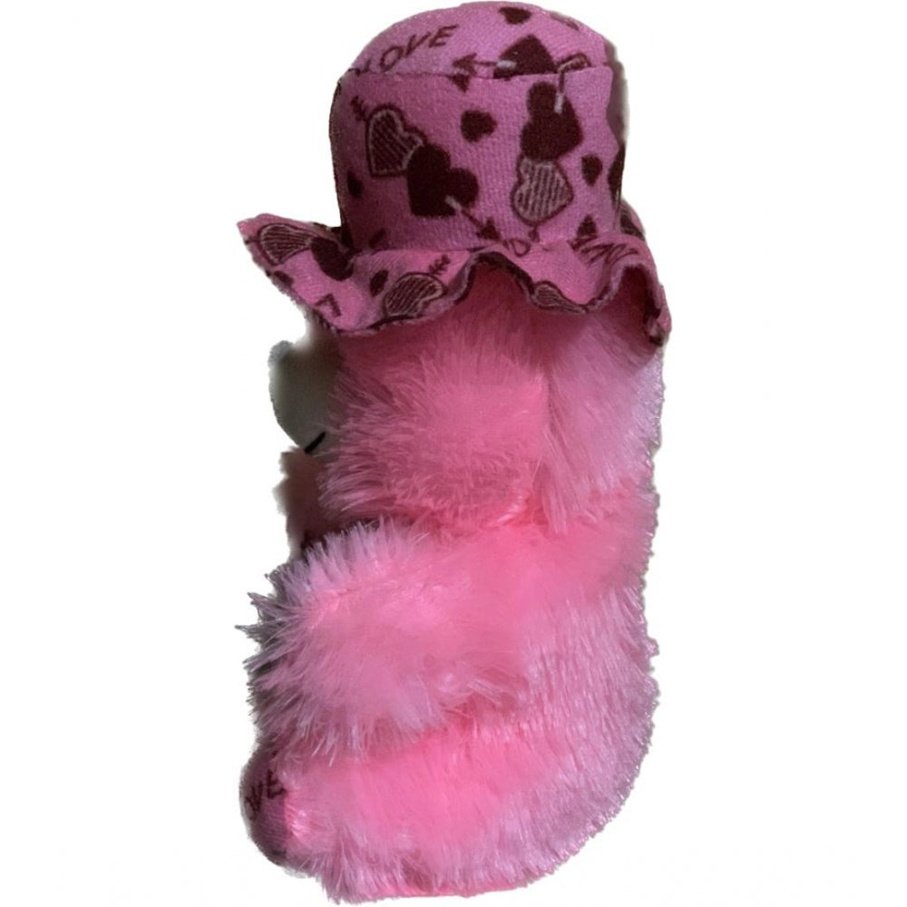 Roneclick Cap Teddy bear (Pink)