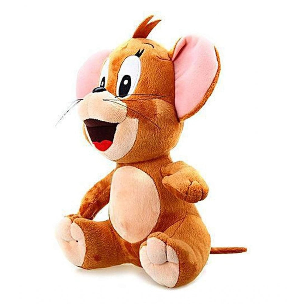 Roneclick Cartoon Character Mouse Animals Stuffed Plush Toy (Brown)