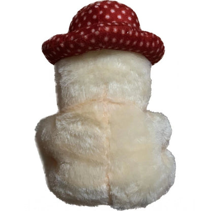 Roneclick Cap Teddy Bear with Heart (Cream)