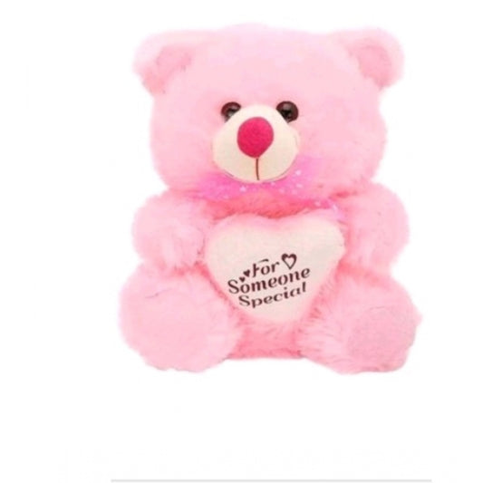 Roneclick Pink Heart Teddy Bear (Pink)