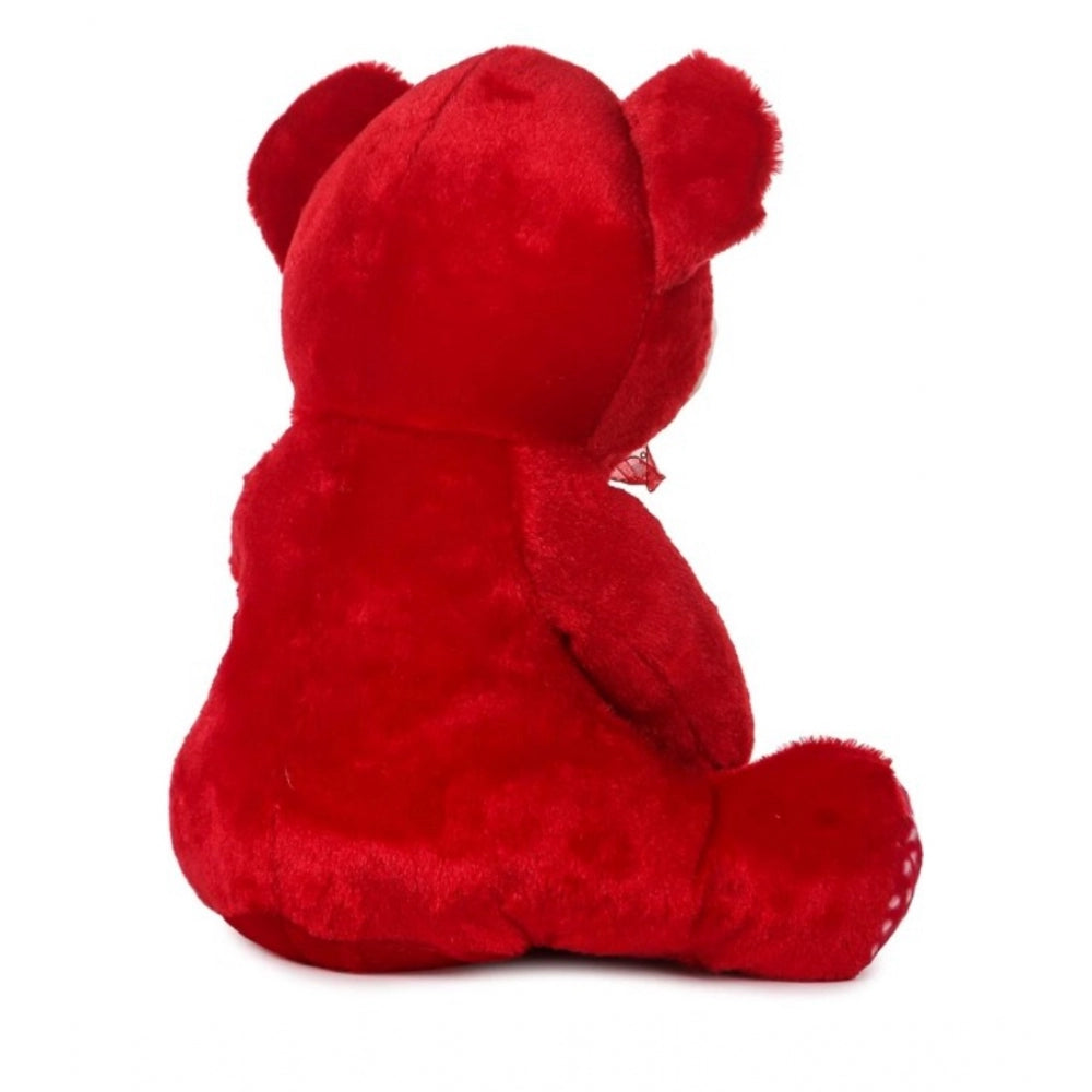 Roneclick Mother And Baby Teddy Bear (Red)