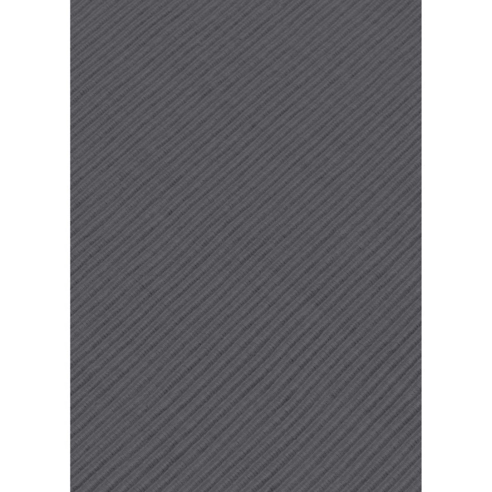 Roneclick Ribbed Cotton Place Mats Sets (Grey)