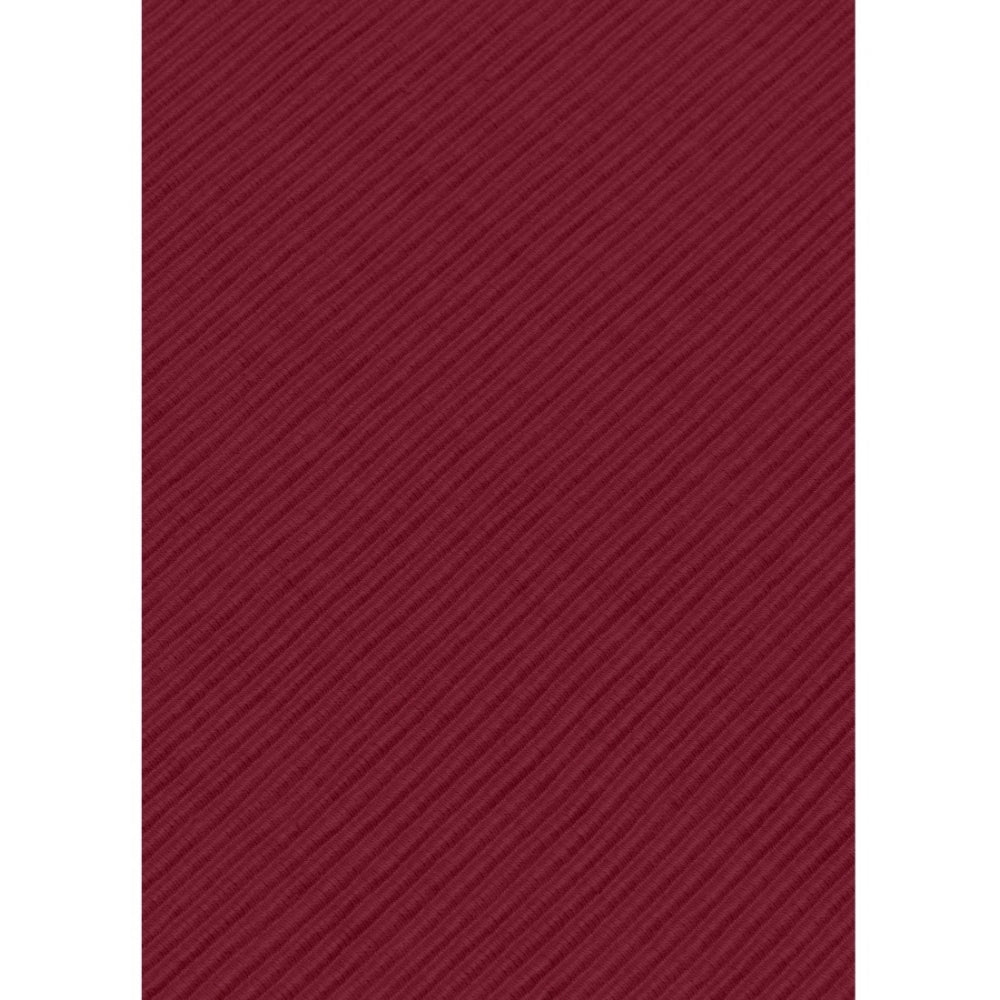 Roneclick Ribbed Cotton Place Mats Sets (Maroon)