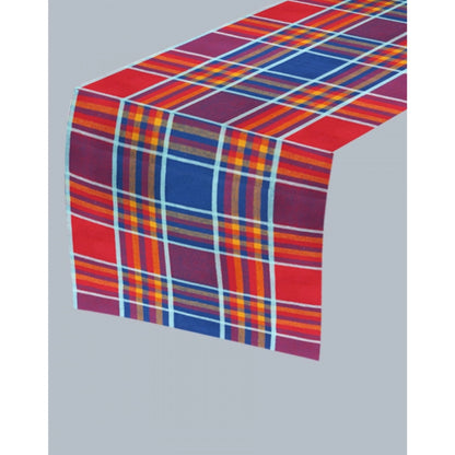 Generic Checkered Cotton Table Runners (Multicolor)