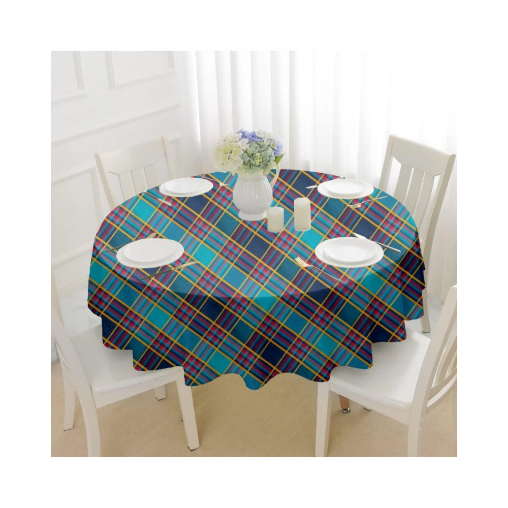 Generic Checkered Cotton Checks Table Cloth (Multicolor)