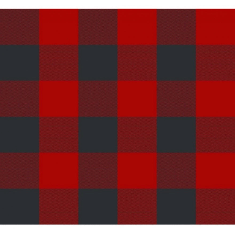 Generic Checkered Cotton Checks Table Cloth (Red &amp; Black)