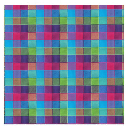 Generic Checkered Cotton Checks Table Cloth (Multicolor)