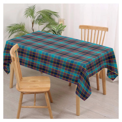 Generic Checkered Cotton Checks Table Cloth (Multicolor)