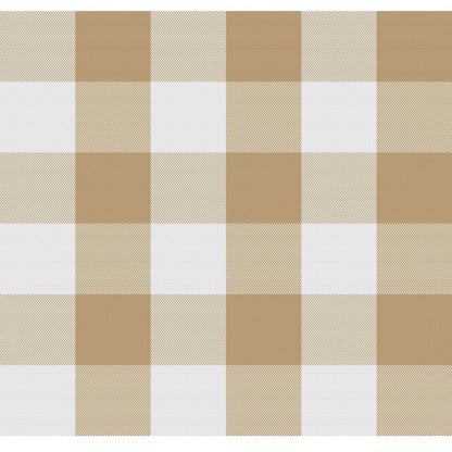 Generic Checkered Cotton Checks Table Cloth (Beige)