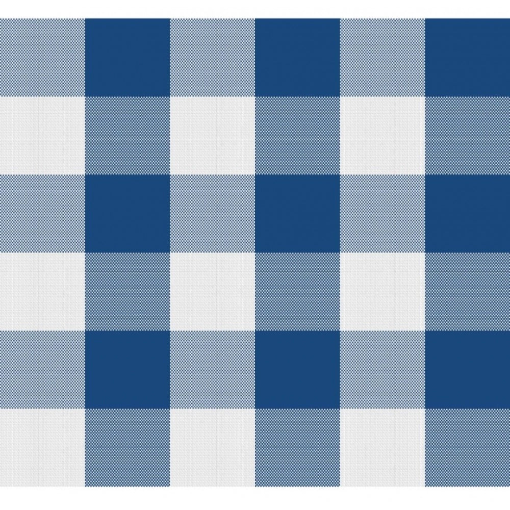 Generic Checkered Cotton Place Mats Sets (Royal Blue)