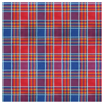 Generic Checkered Cotton Checks Table Cloth (Multicolor)