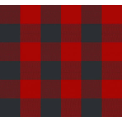 Generic Checkered Cotton Table Runners (Red &amp; Black)