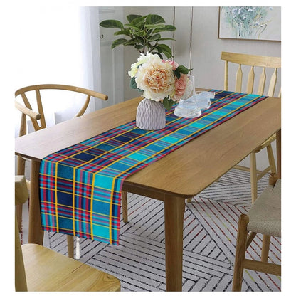 Generic Checkered Cotton Table Runners (Multicolor)