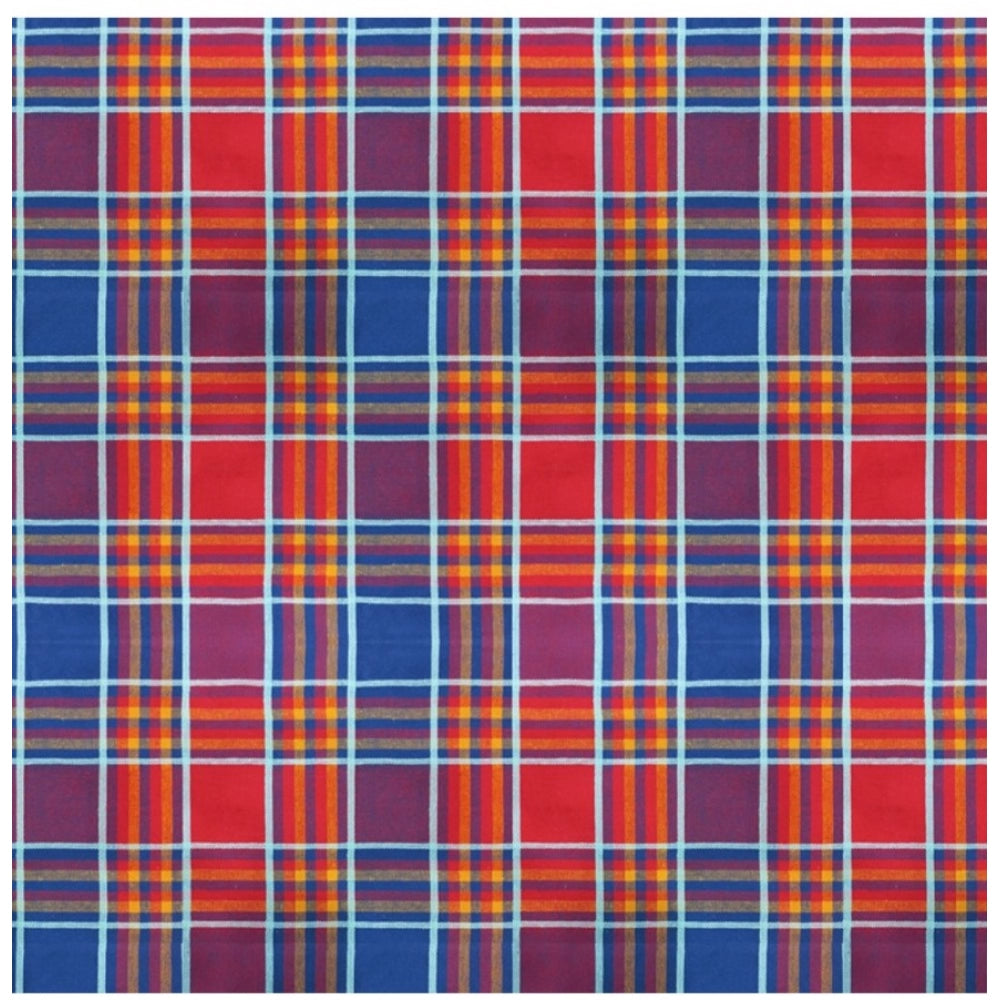 Generic Checkered Cotton Checks Table Cloth (Multicolor)