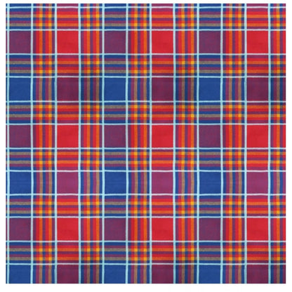 Generic Checkered Cotton Checks Table Cloth (Multicolor)