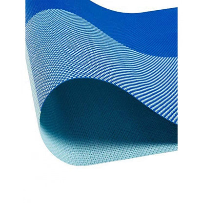 Roneclick Dot Vinyl Place Mats Sets (Blue)