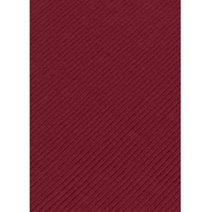 Roneclick Ribbed Cotton Place Mats Sets (Maroon)