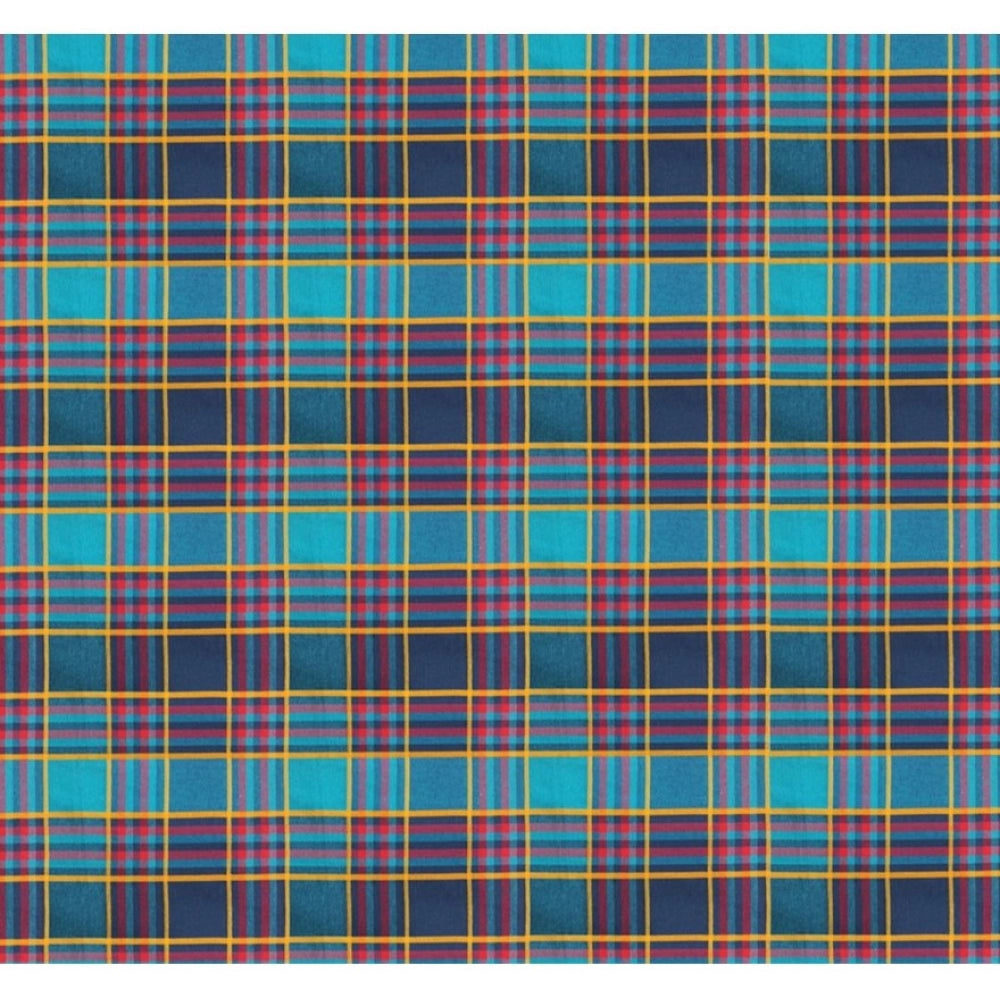 Generic Checkered Cotton Checks Table Cloth (Multicolor)