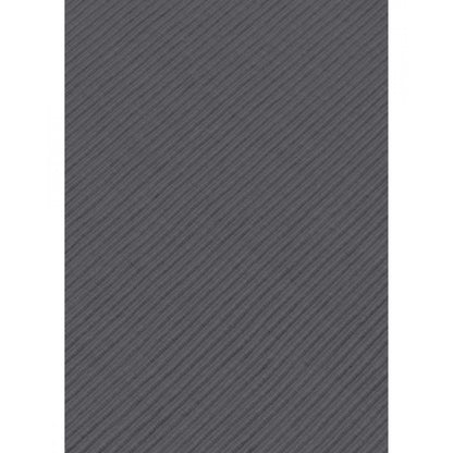 Roneclick Ribbed Cotton Table Runners (Grey)