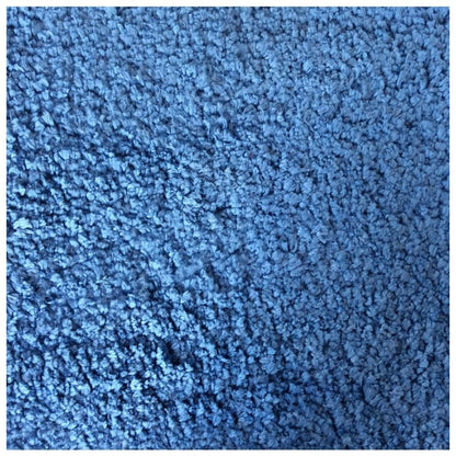 Roneclick Solid Polyester Bathmat (Blue)