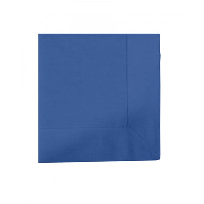 Roneclick Solid Cotton Napkins Sets (Royal Blue)