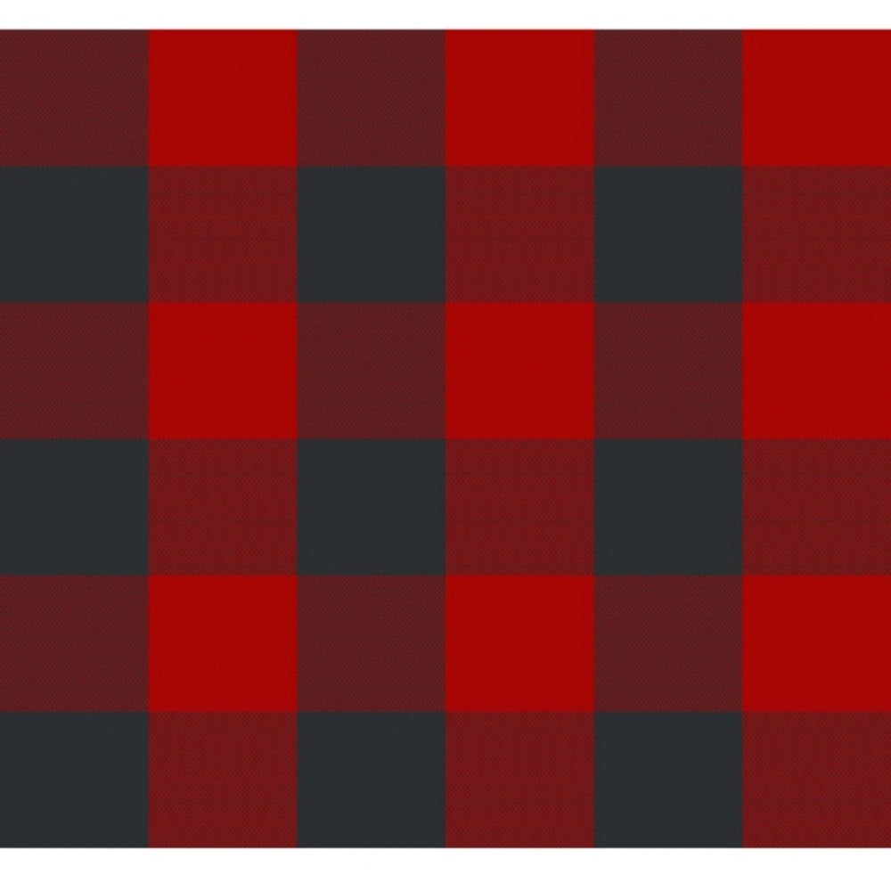 Generic Checkered Cotton Checks Table Cloth (Red &amp; Black)