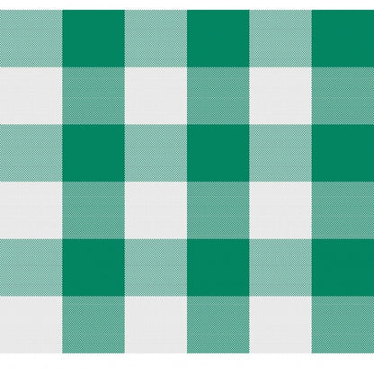 Roneclick Checked Cotton Checks Table Cloth (Light Green)